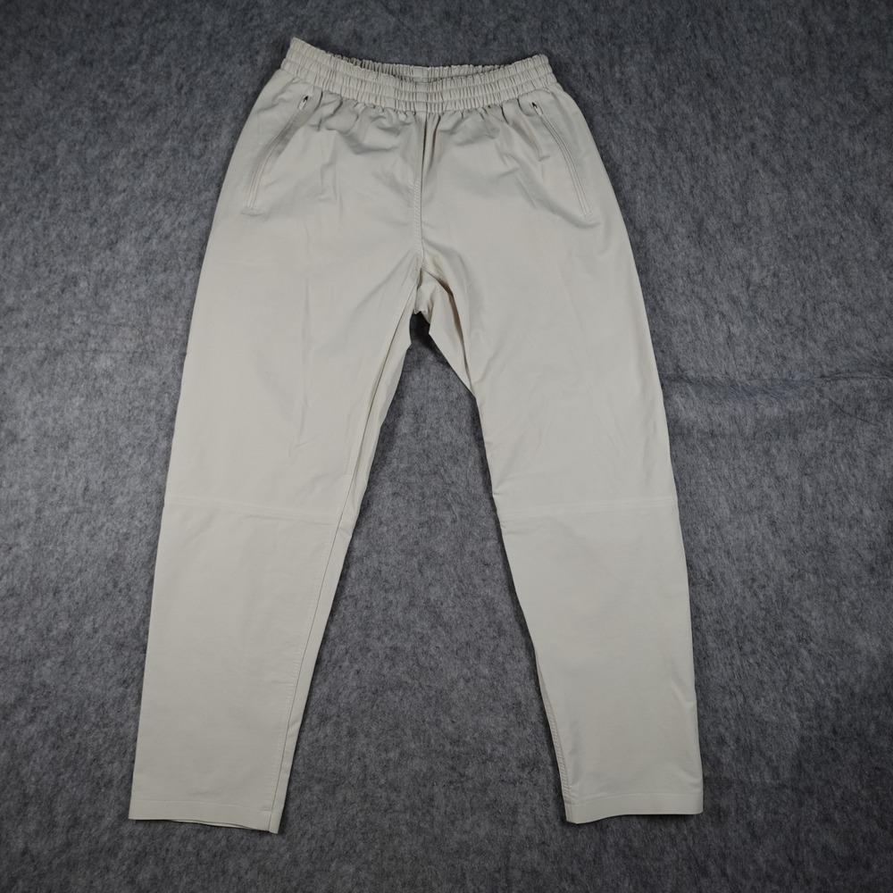 Outdoor Voices Pants Womens Extra Small Beige Zip Pocket Jogger Pull On Lounge